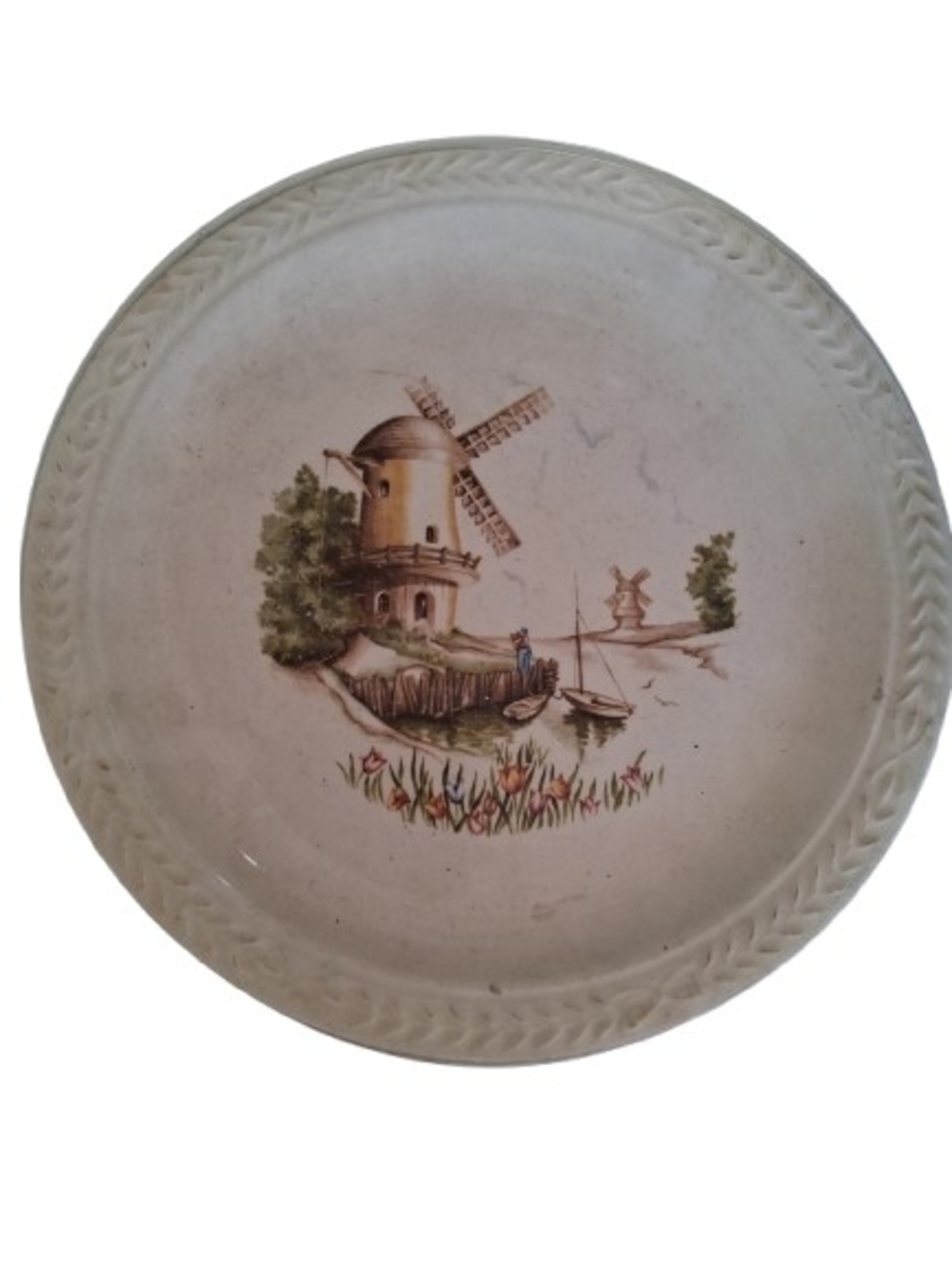 Vintage Netherlands Universal Plate Made in Cambridge, Ohio National Brotherhood